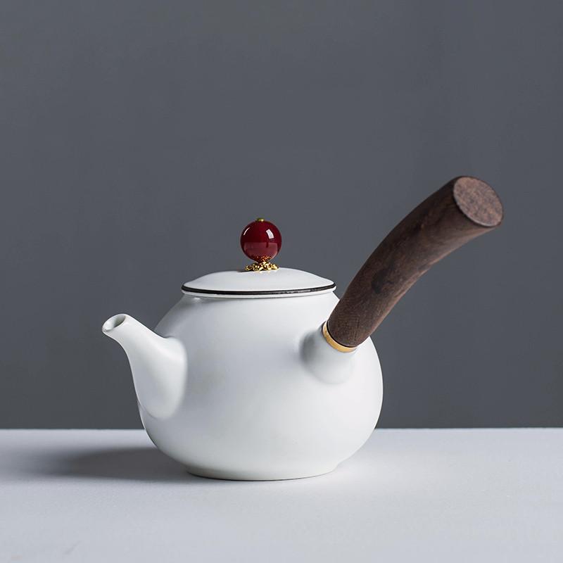 Neuer Stil Keramik Teekanne Dahongpao Teeset Teeset Teekanne Reisepraktisches Teeset Haushalts-Trinkgeschirr NLSLASI