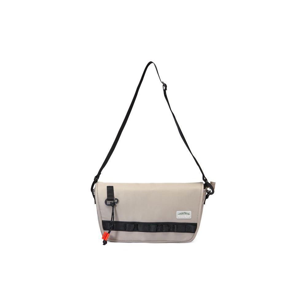 Skechers Adjustable Shoulder Strap Fabric Crossbody Bag With Front Letter Logo Unisex bags Rock-Beige L223U079-00V8 Rock Beige 11190₽
