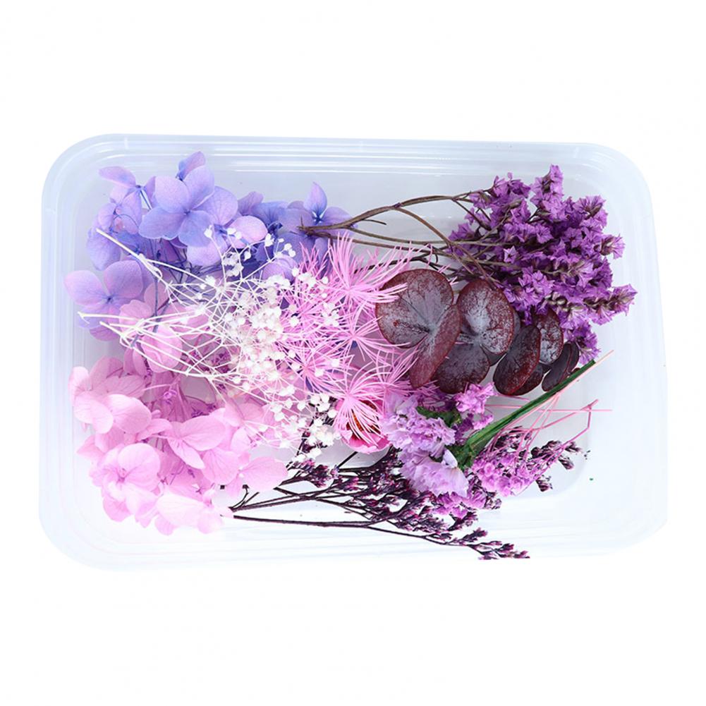1 Box DIY Aromatherapy Candle Molds Dried Flowers Dry Plants Preserved Flower for Epoxy Resin Casting Mold Crafts Tools