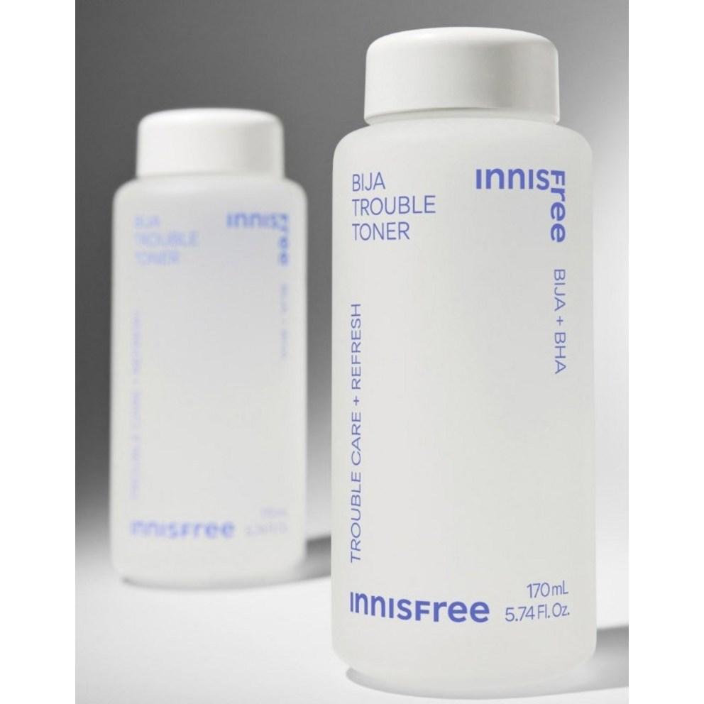Innisfree Bija Trouble Toner 170ml + 25ml + Lotion 100ml + 25ml Sada