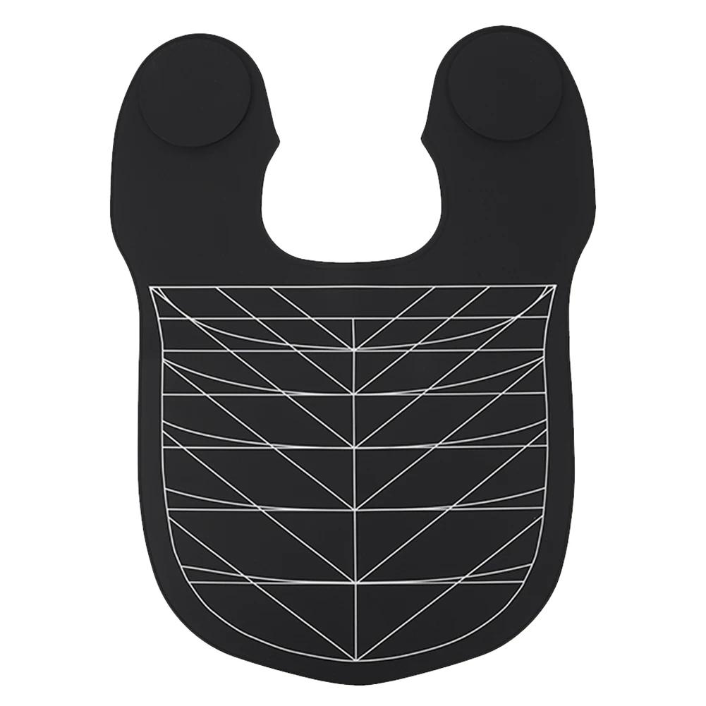 Silicone Cutting Cape Waterproof Salon Hairdressing Hair Cutting Pad with Guidelines Hair Cutting Mat Weighted for Hair Stylist
