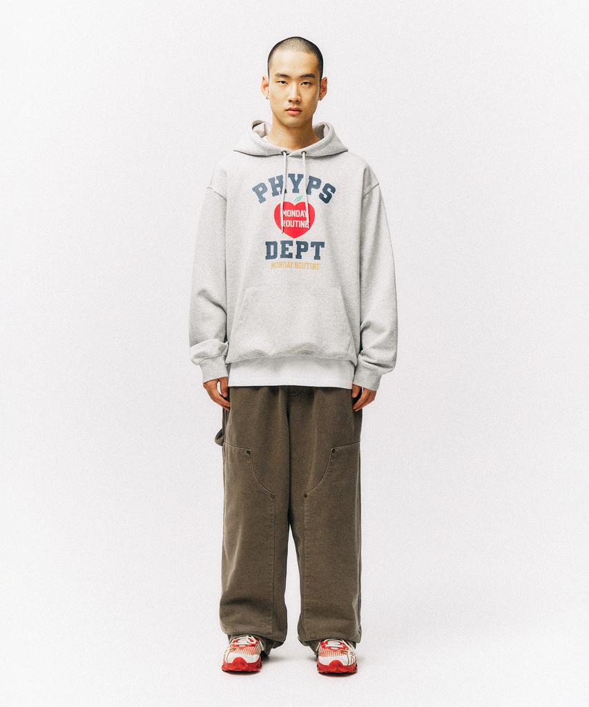 PHYSICAL DEPARTMENT Pigment Double Knee Sweatpants_Brown