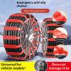 Anti-Skid Snow Chains For Car Motorcycles Winter And Bad Terrain Wheels Anti-Slip Emergency Universal Lockout Artifact