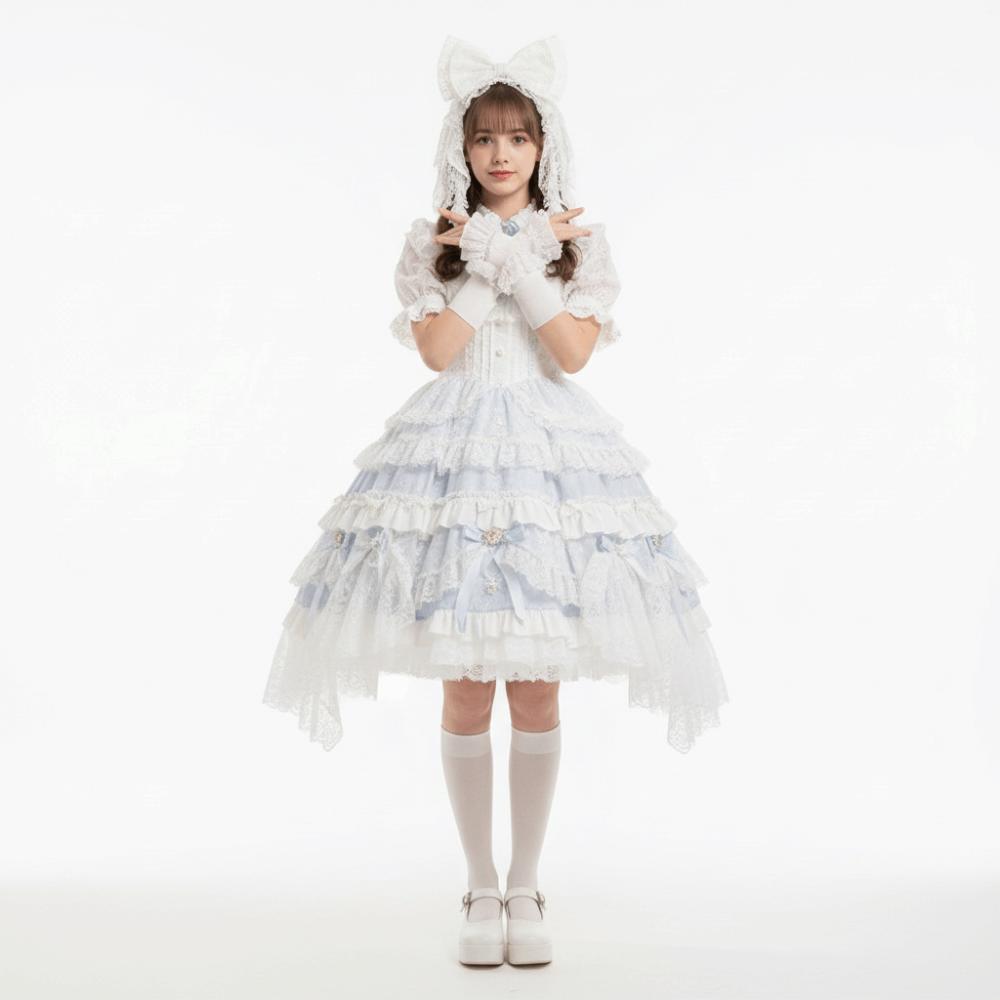 Lace Ruffles Lace Sleeves Knitted Lace Wrist Cuffs Vintage Arm Covers for Women