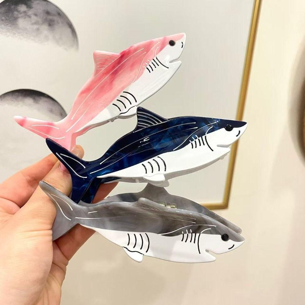 Hair Accessories Hair Claw Shark Shape Crab Hair Clips New Claw Clips for Women Girls