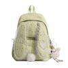 Schoolbag new rabbit ear three-dimensional schoolbag Korean girl milk waxy gentle feeling travel versatile leisure travel backpack