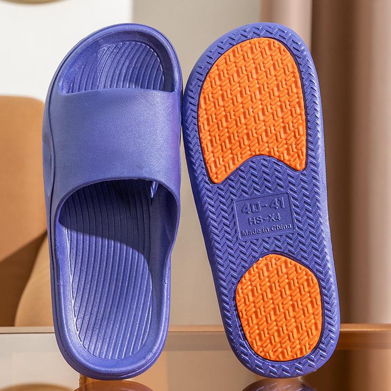 2025 new grandpa and grandma slippers summer outdoor wear indoor men's cool slippers beach Douyin popular one-word drag
