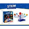 STEM Bildungs-Sonnensystem-Projektor DIY-Bausatz, Kinder-Astronomie-Planeten-Projektor-Spielzeug, Mehrfarbig für Alter 6+
