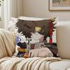 AAak Cushion Cover Linen Pillowcase Soft  for Sofa Bed Home Room Decor