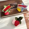 Sweet Fruit Acetate Claw Clip Cute Ponytail Shark Clip  Hair Accessories