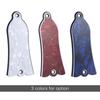 2 Holes Bell-shaped Truss Rod Cover Plate Scroll Plate for LP SG Flying V ES Guitar 3 Colors for
