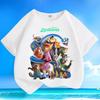 Zootopia New Fox and Rabbit Cartoon Print Children's T-Shirt 2026 Summer New Parent-Child Short Sleeve