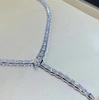 Hui Zhi Yi S925 Silber Diamant Schlangenkette - High-End Fashion Statement