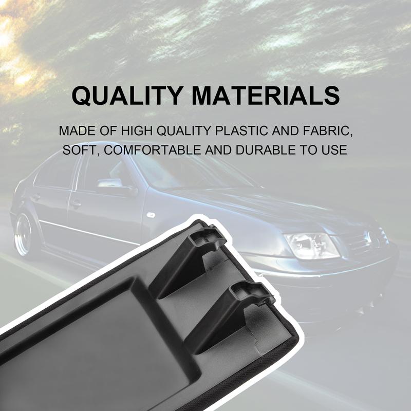 Centre Console Armrest Lid Soft Fabric Armrest Cover Compatible with VW Jetta Golf 4 Mk4 Bora Polo 6R 9N 9N3