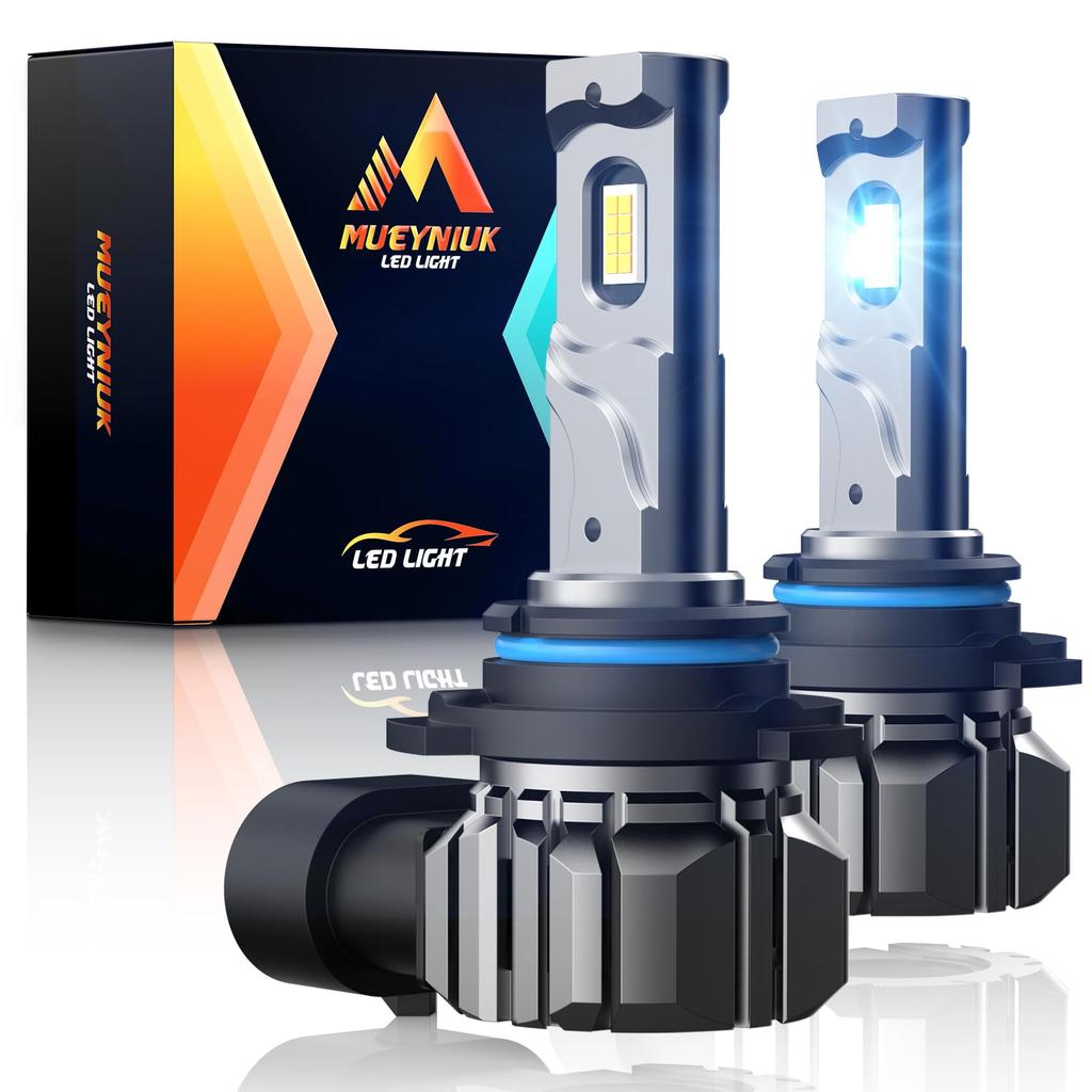 MUEYNIUK HB3 Scheinwerfer, HB3 LED für Fernlicht, Super Burst Light, Kompatibel mit Auto