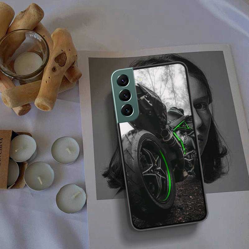 Luxury Car Motorcycle H2R Phone Case For Samsung Galaxy S22 S25 Ultra S21 S10 Plus S26 Edge S20 S23 S24 FE Cover Silicone So