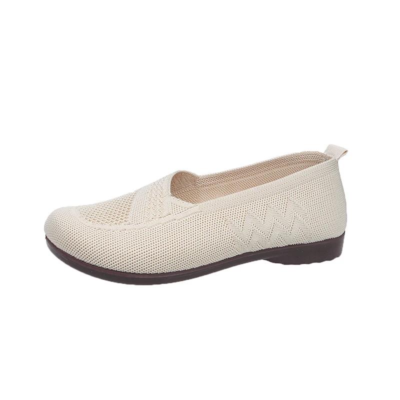 Fashion 2025 Spring and Autumn Popular Sales Breathable and Comfortable Women's Low-top Shoes Solid Color Light-mouthed Single Shoes