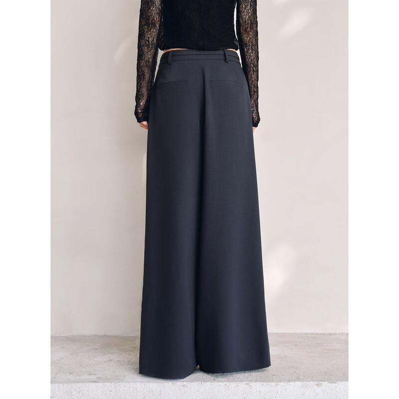 Peacebird Women's High-Waist Wide-Leg Palazzo Pants