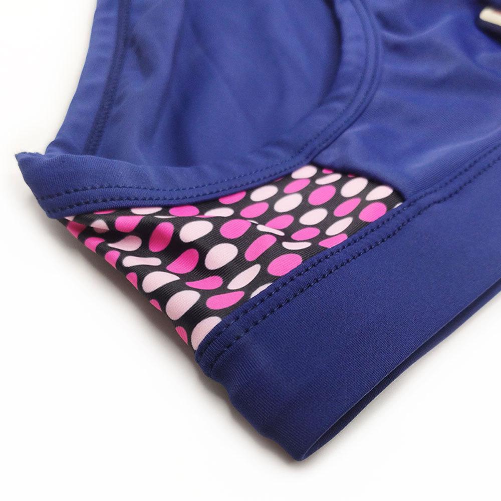 UXH Herren Sexy Europäische & Amerikanische Polka Dot Patchwork Badehose - Modische Dreieck Strand Bodybuilding Shorts