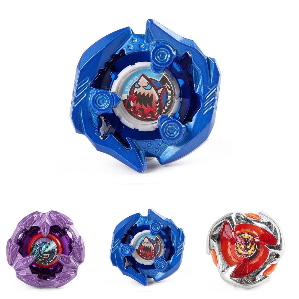 Vibrant Red Alloy Spinning Top Toy Single Pack Non-electric Battle Gyro For Kids