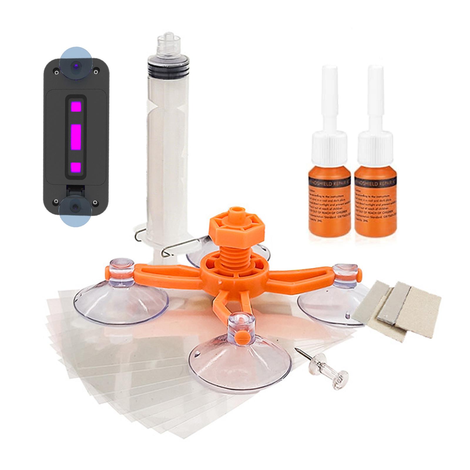 

Complete Windshield Repair Kit Including Drying Device for Fast and Reliable Glass Restoration Quick & Clear Restoration 1