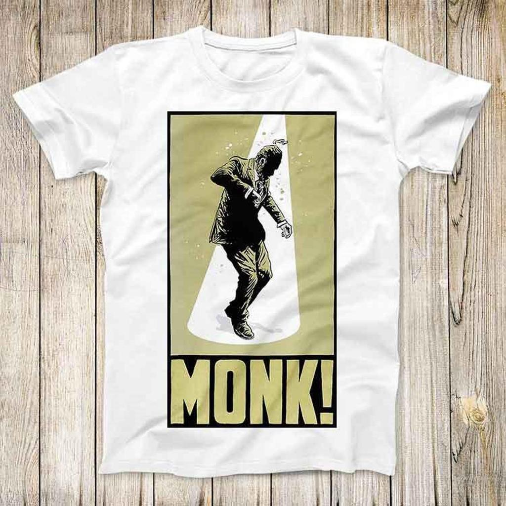 Thelonious Monk Jazz Exclusive Top Tee Best Seller Birthday Gift Men Women Unisex T-Shirt 3272