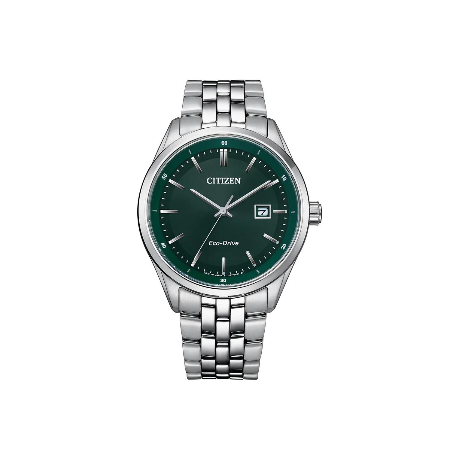 

CITIZEN Light Powered Quartz Movement Watch Men s Watches Green Dial BM7569-89X Green Dial