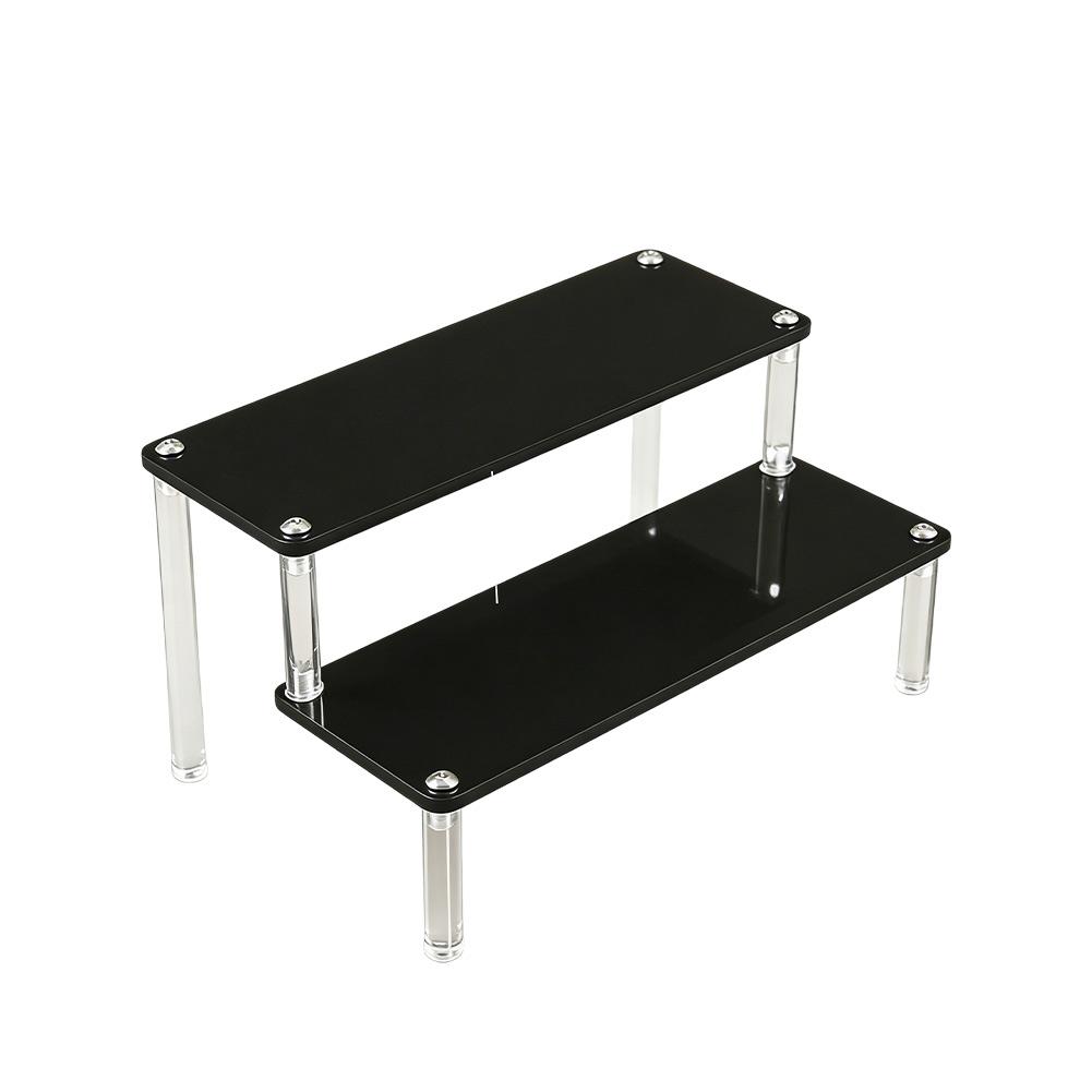 1 Pcs 1-5 Layers Acrylic Ladder Display Stand Perfume Doll Cakes Transparent Acrylic Storage Display Rack
