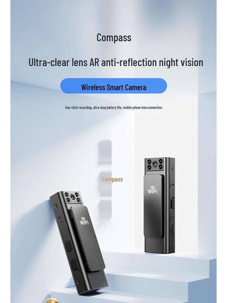HD Anti-Shake Digital Sports Camera with Audio/Video Recording & Smartphone Remote Control