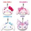 Hatayama Shoji Sanrio Face Reel Pass Case Decora Kuromi H11 x W13cm 63203116 Approx.