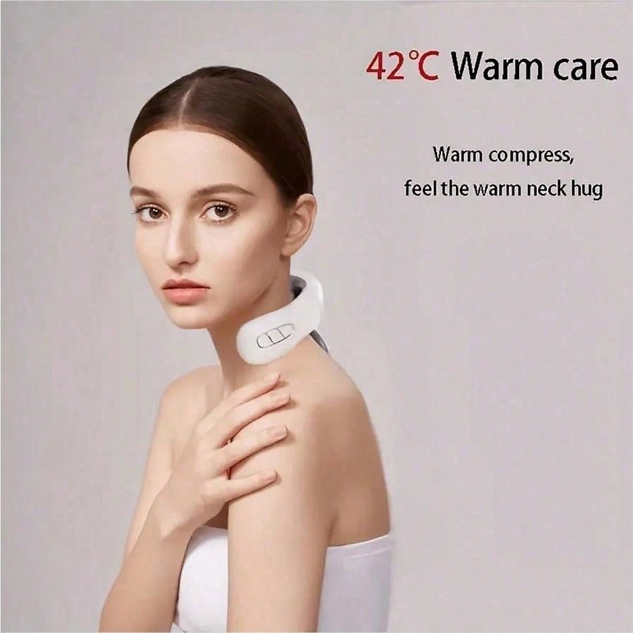 EMS Electric Cervical Spine Massager 6 Models 9 Gears Neck Shoulder Massage