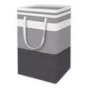 Bag 75l Storage Collapsible Tall Clothes Basket Canvas Material Capacity Large