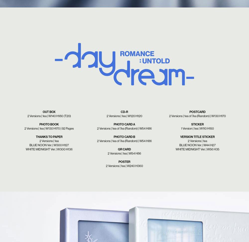 ENHYPEN [ROMANS : [UNTOLD - DAYDREAM] 2. ALBUM REPACKAGE