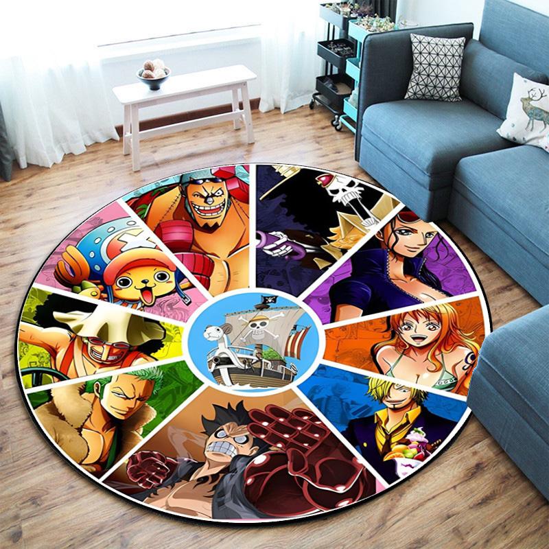 Cute Monkey D. Luffy from the Japanese manga ONE PIECE carpet is soft, home, bedroom, door mat decoration, and non slip carpet E6