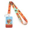 Yoga Sakura Credential Holder Little daisy Lanyard for Key Cute Neck Strap Card ID Badge Holder Key Chain Accessories Wholesale