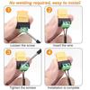 Xiaomi 10/8/6/1PCS XT60 Connectors Screw Terminal Adapter XT60 Male/Female To 2PIN Solderless Power Plugs for Solar Panels Drone