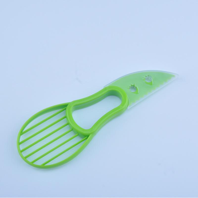 3 In 1 Avocado Slicer Shea Corer Butter Fruit Peeler Tools