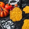 Plastic Baking Cookie Molds With Specter Design Halloween Party Pastry Making Kitchen Utensils For Family Activity
