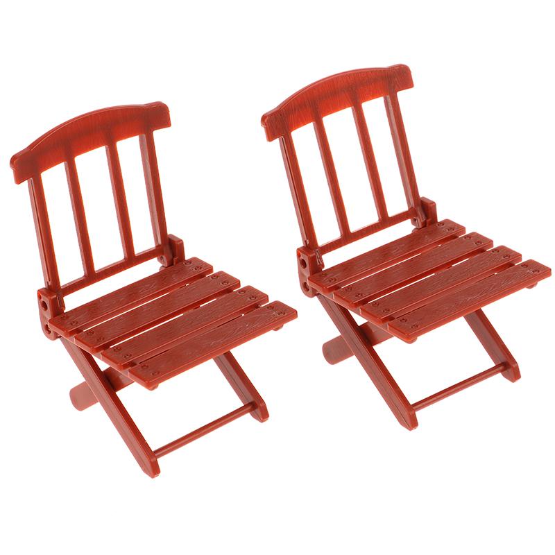 1/12 Puppenhaus Simulation Faltbarer Strandstuhl Puppenhaus Miniaturmöbel Zubehör Puppenhaus Wohnzimmer Dekoration