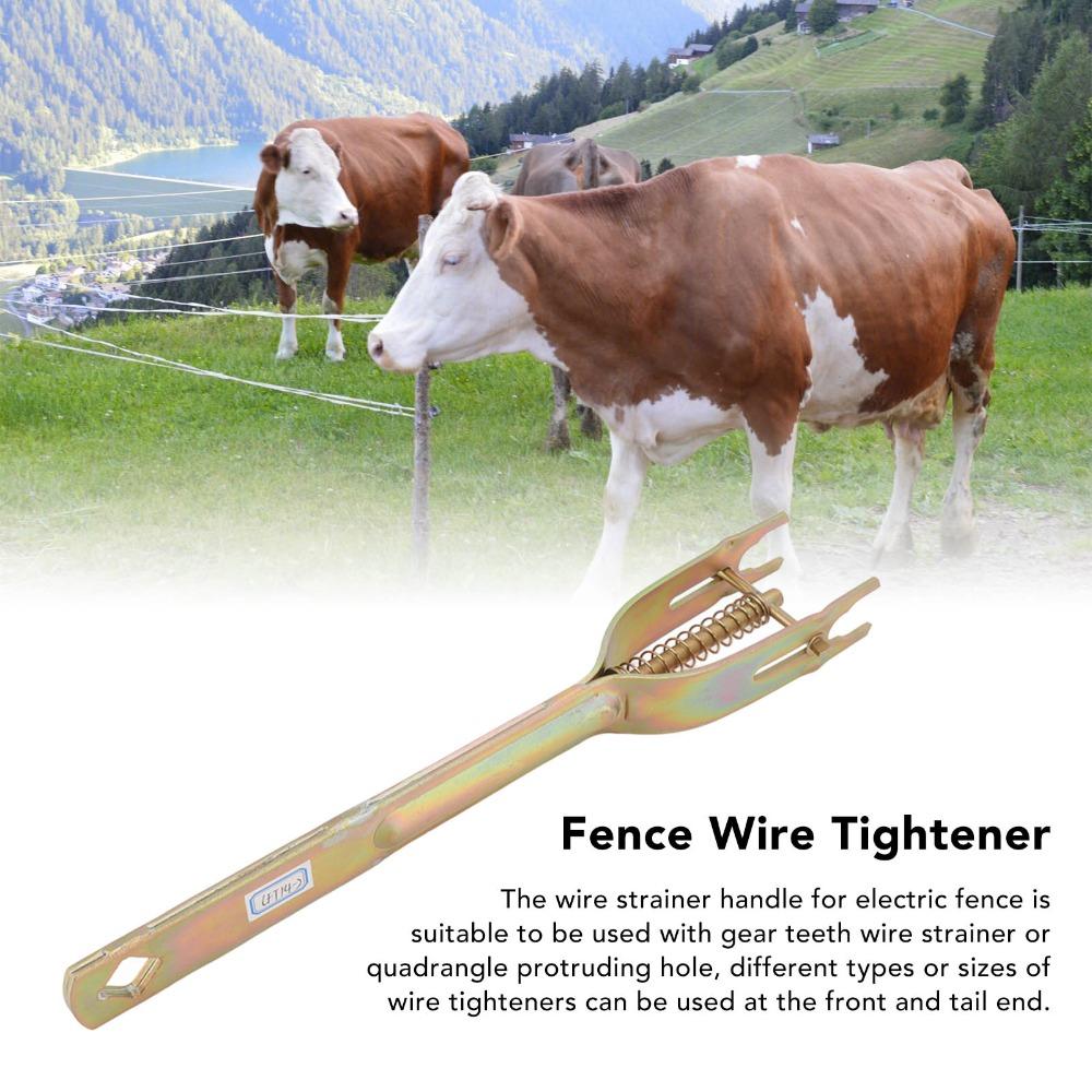 Rustproof Coating Electric Fence Strainer Handle Fence Line Tensioning