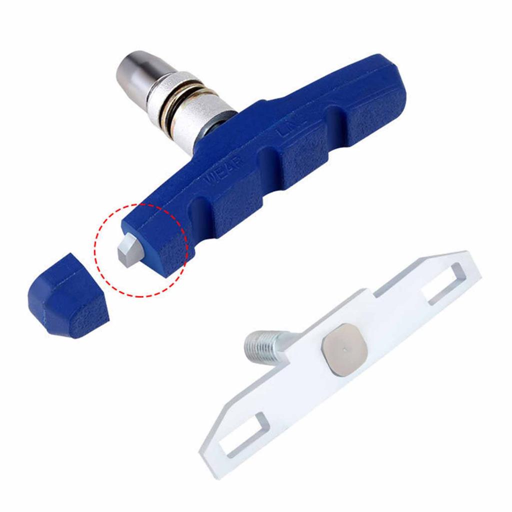 V-Brake Pads for Mountain and Road Bikes,  Rubber Brake , Silent C-Brake Pads for Stationary and Outdoor Cycling