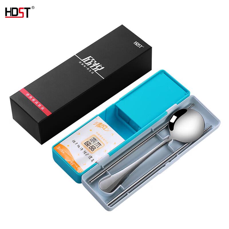 Portable Stainless Steel Spoon & Chopsticks Set