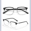 Vintage Browline Anti-Blue Light Reading Glasses Men Women Retro Half Frame Presbyopic Eyeglasses Computer Optical Spectacles