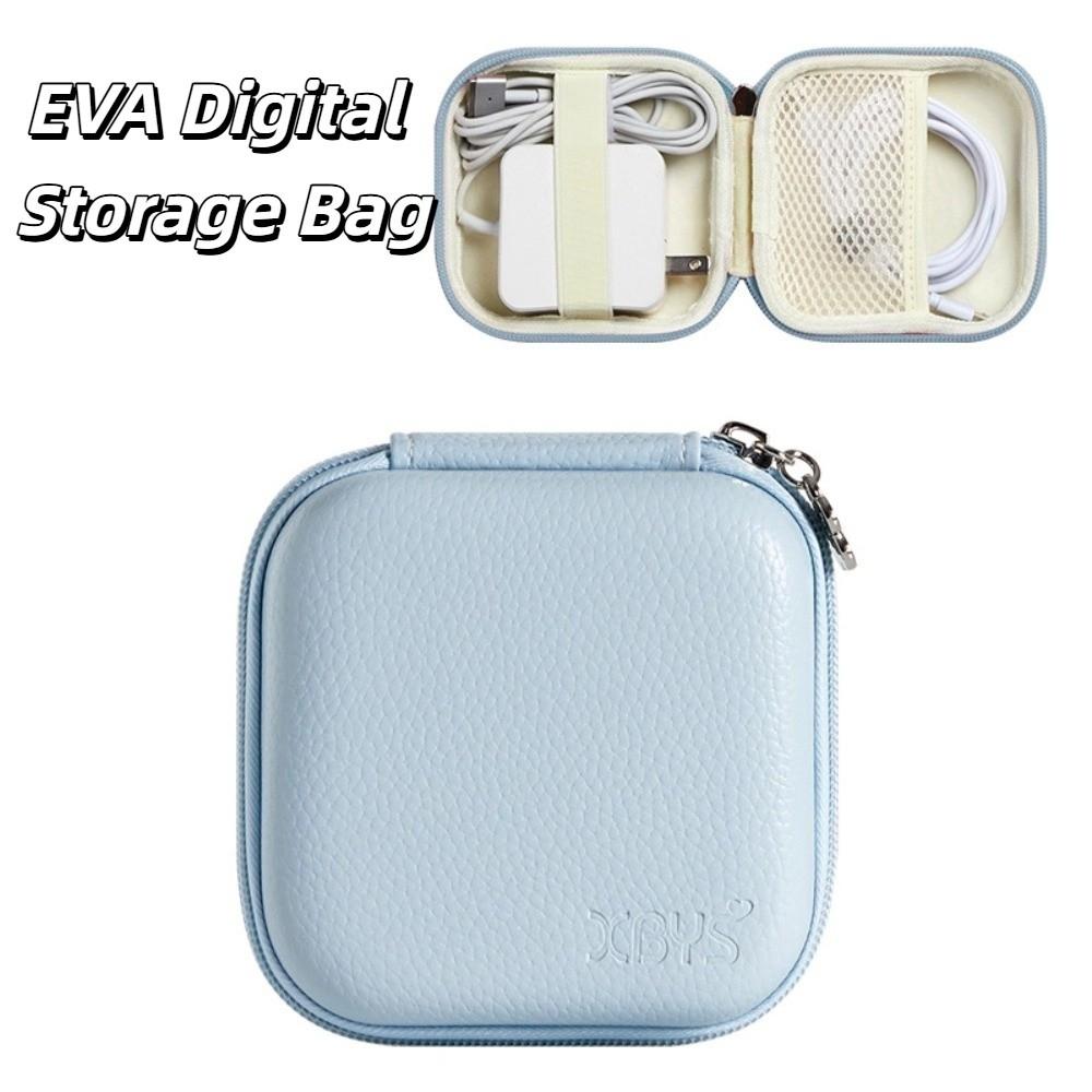 Dust-proof EVA Digital Storage Bag Portable Data Cable Organizer Bag  Electronic Products