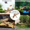 Rhododendron Root Driftwood Aquarium Decor: Submerged Wood Ornament for Fish Tank Landscaping, Reptile Habitat, Microlandscapes, 25-30CM Natural Wood