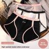 Large Size Female Spring and Autumn Antibacterial No Trace Sports High Waist Triangle Briefs