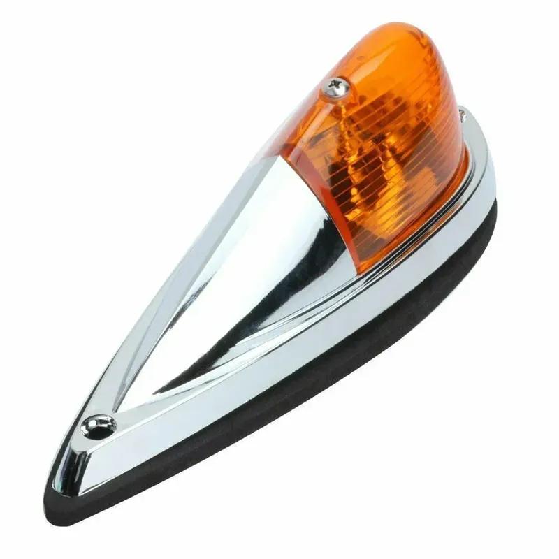 5pcs Car Amber Lights Cab Marker Roof Top Clearance Light For Dodge Ram Ford Truck Semi-Trailer Tractors Dump Truck