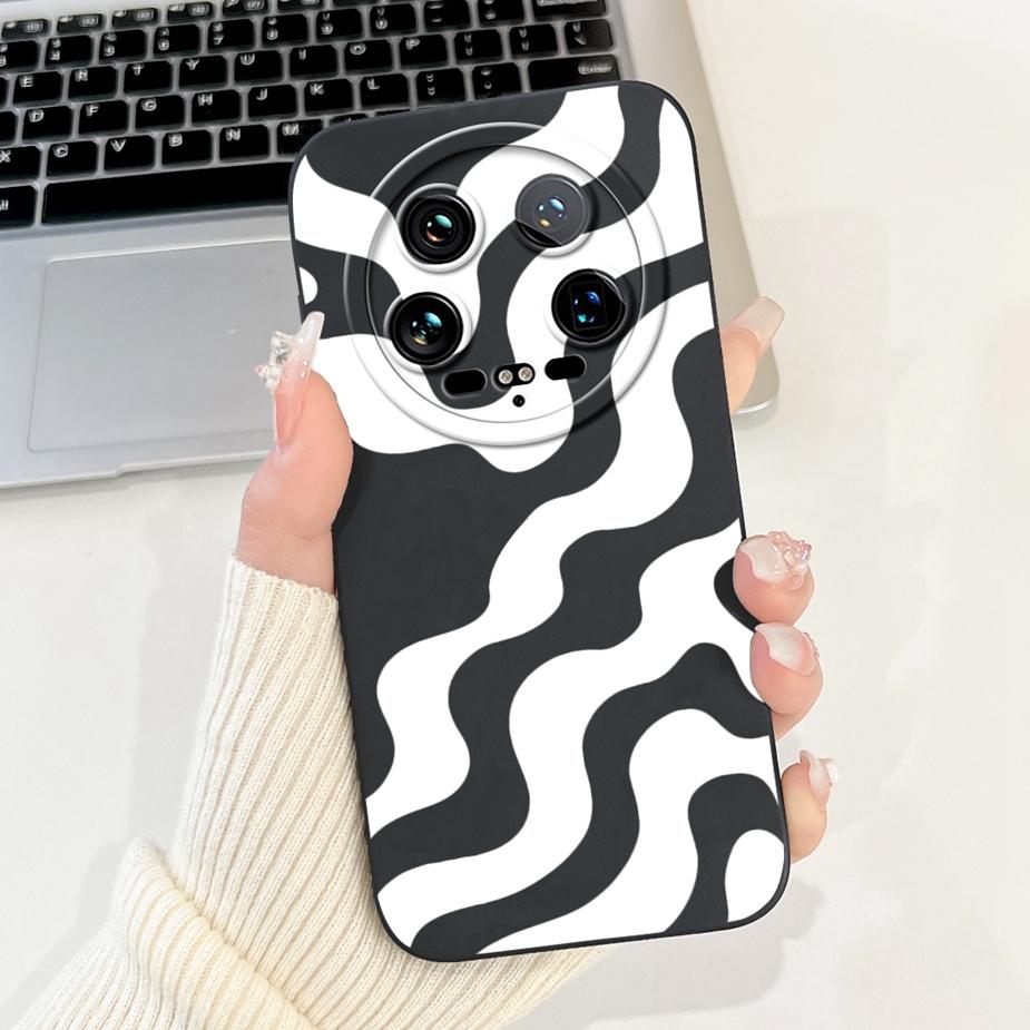 For Xiaomi 14 Ultra Case Cute Dinosaur Cartoon Cover Shockproof Phone Case For Xiaomi Mi 13 Ultra 13Ultra 14Ultra Soft TPU Shell