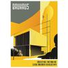 Bauhaus Moderne Architektur Poster Linien und Minimalistische Architekten Drucke Leinwand Malerei Wandkunst Bild Heim Wohnzimmer Dekor