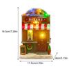 Christmas Resin House Decorations Ornaments Music Glow House Christmas Gifts